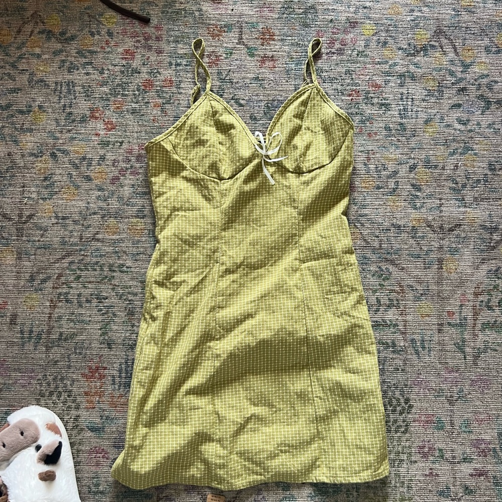 Green dress